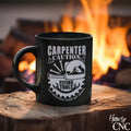 Funny Woodworking Mug – Carpenter Caution Flying Tools And Offensive Language Likely - Free Shipping