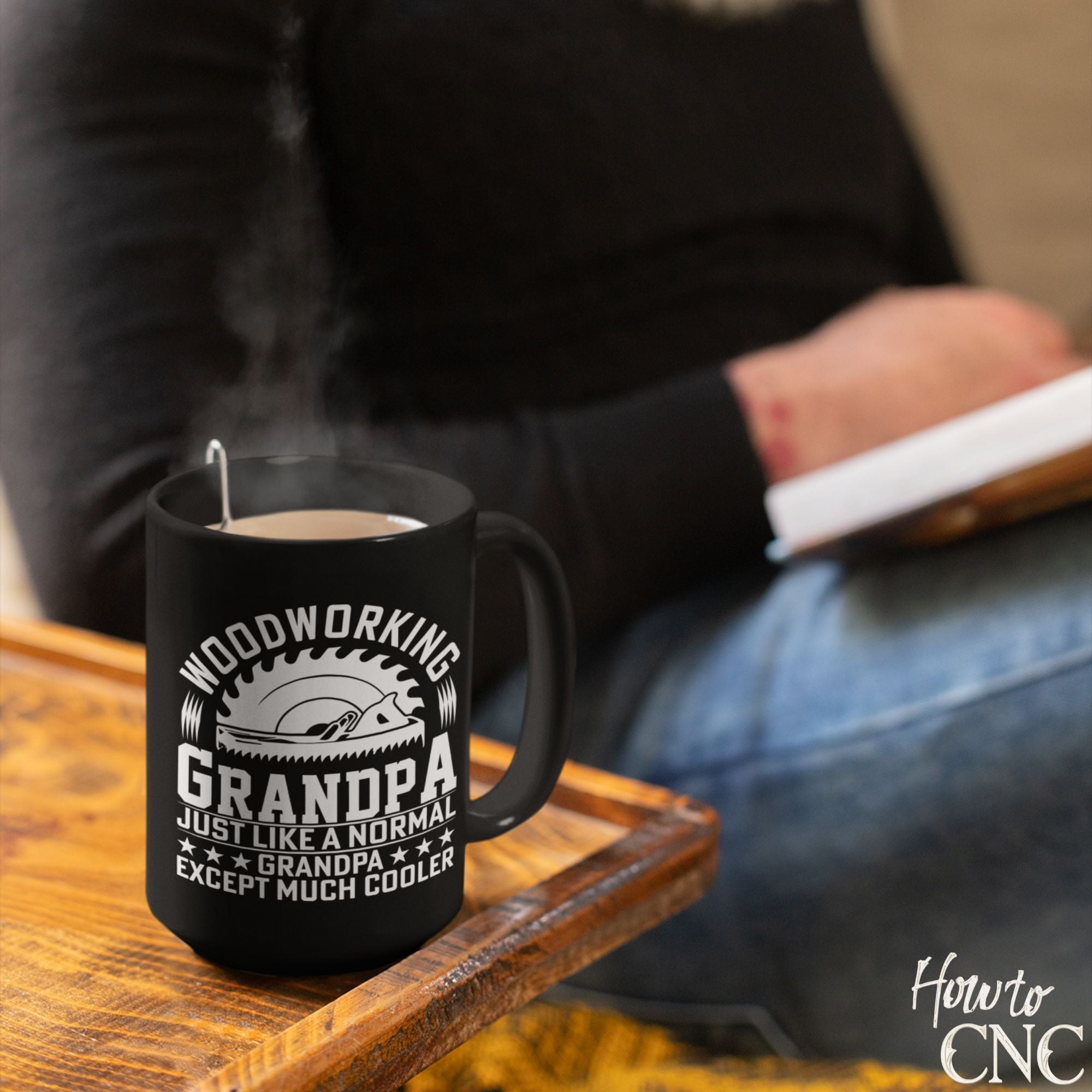 Funny Woodworking Mug - Woodworking Grandpa, Just Like A Normal Grandpa, Except Much Cooler - Free Shipping