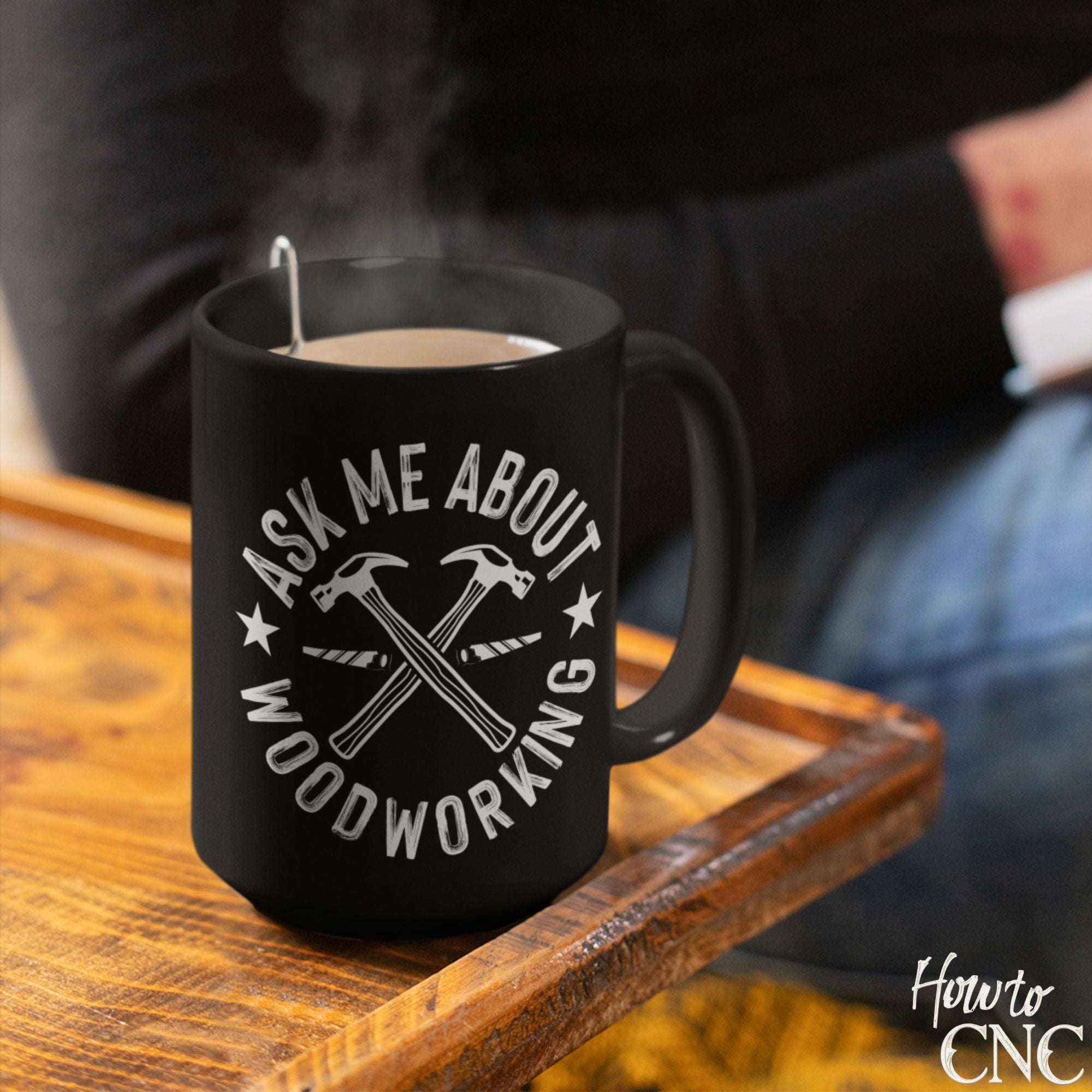 Funny Woodworking Mug - Ask Me About Woodworking - Free Shipping