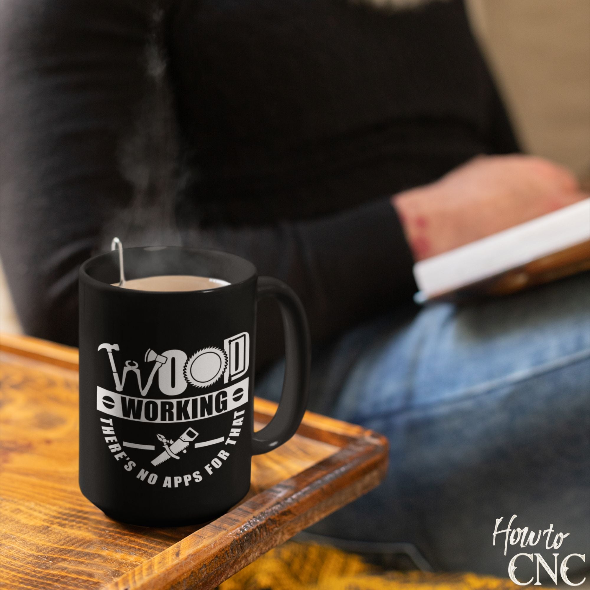 Funny Woodworking Mug - Woodworking There's No Apps For That - Free Shipping