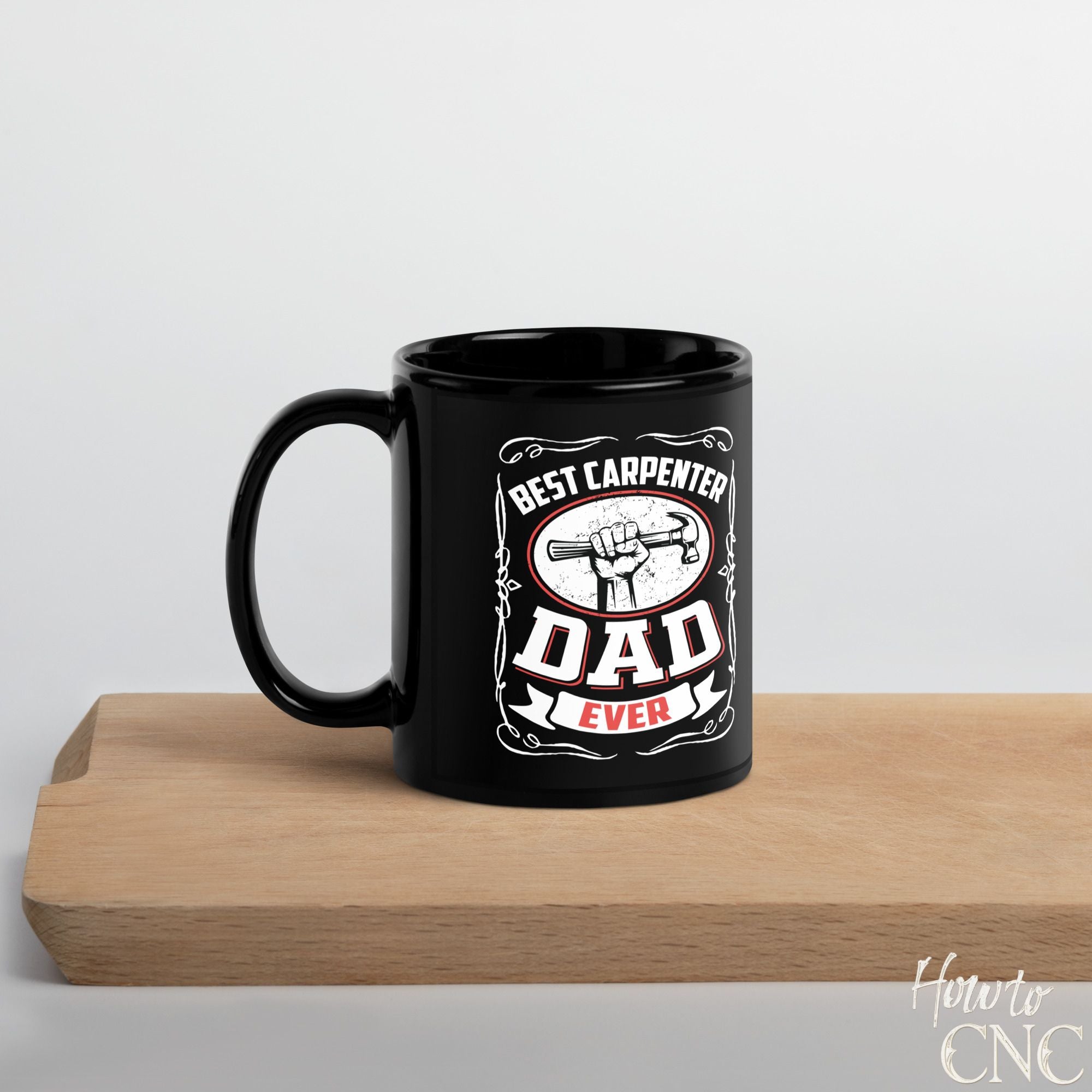 Funny Woodworking Mug - Best Carpenter Dad Ever Coffee Mug - Free Shipping
