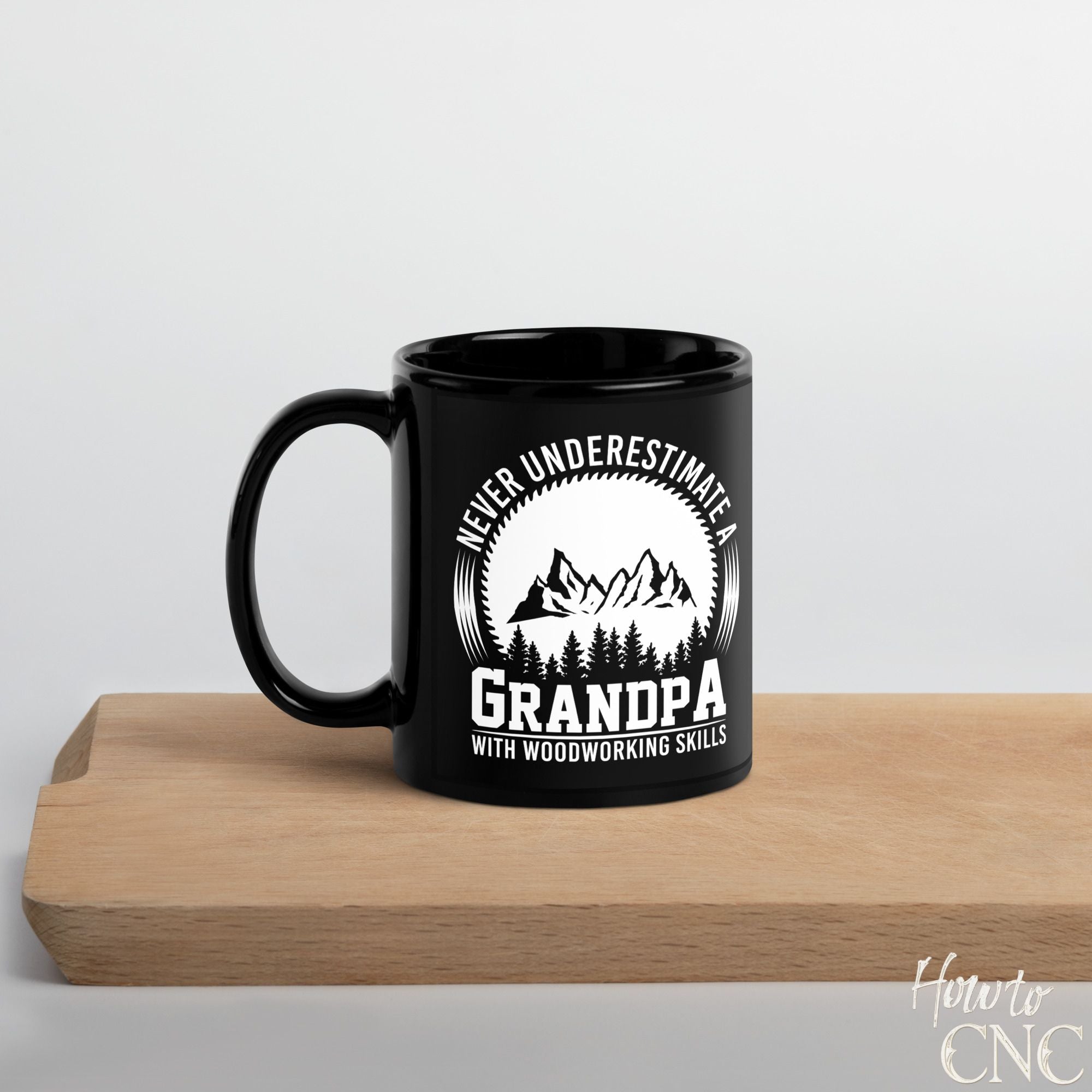 Funny Woodworking Mug – Never Underestimate A Grandpa With Woodworking Skills - Free Shipping
