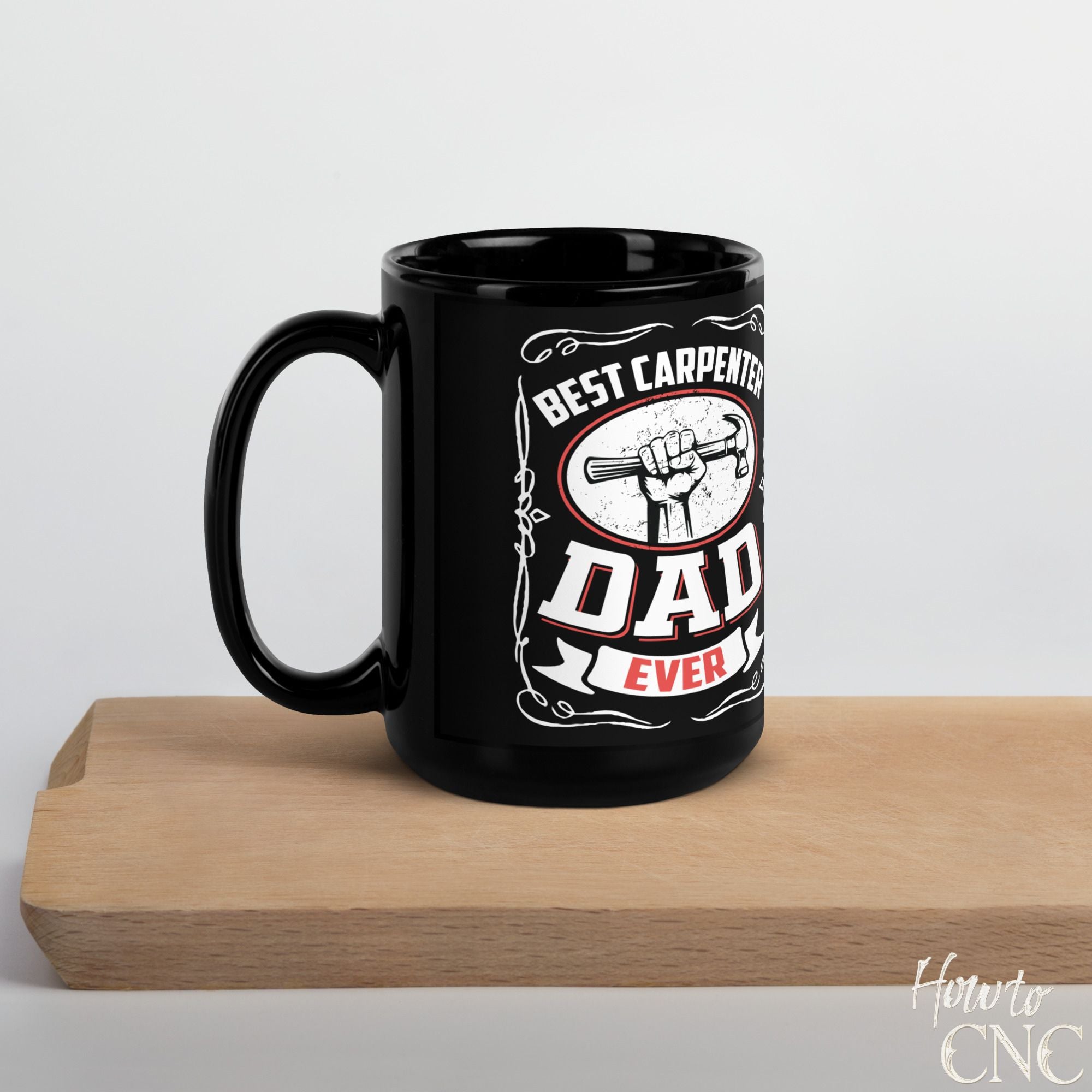 Funny Woodworking Mug - Best Carpenter Dad Ever Coffee Mug - Free Shipping