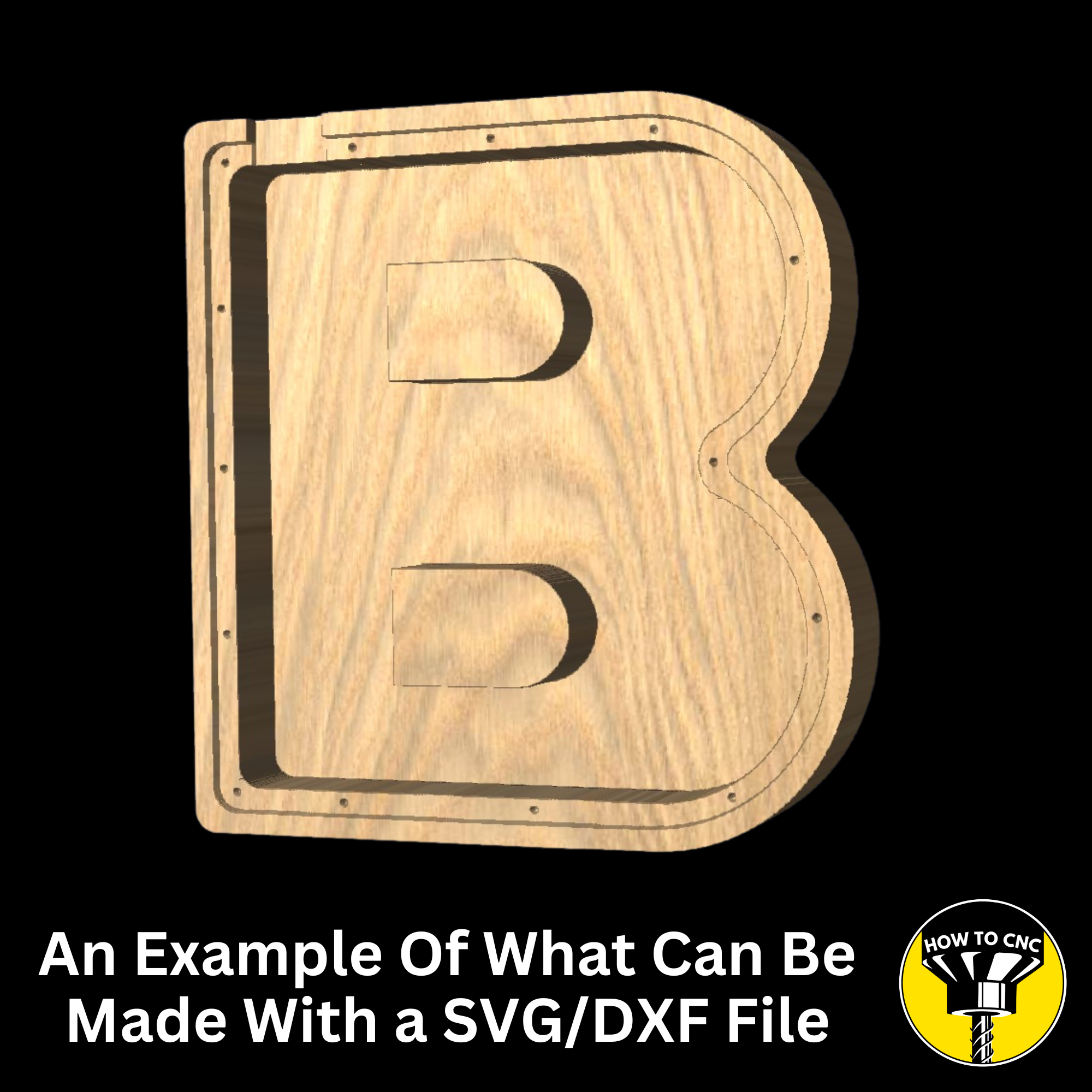 A to Z Alphabet Money Box SVG Files for CNC Router, Alphabet Money Box CNC SVG, Money Box Router Files, (Digital Download)