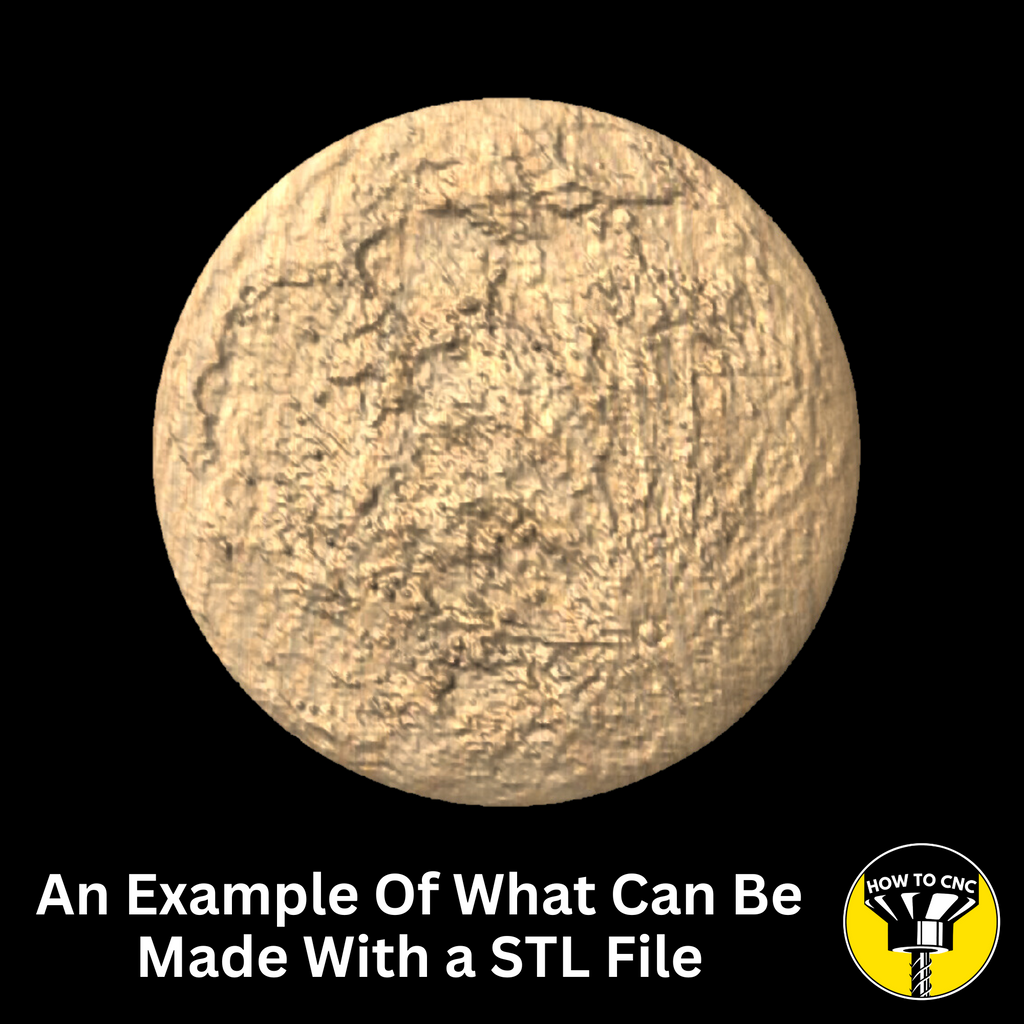 3D Dome Moon STL File for CNC & 3D Printing, CNC Wall Art Decor (Digital Download)