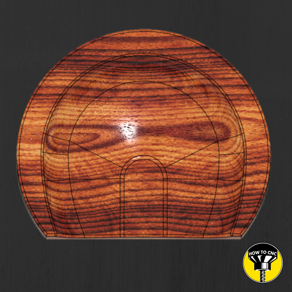 Bar Stool Seat STL File, CNC Furniture Files, Bar Stool Seat CNC Router File (Digital Download)