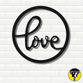 Love Wall Art SVG File #2, CNC Router Wall Love Sign (Digital Download)