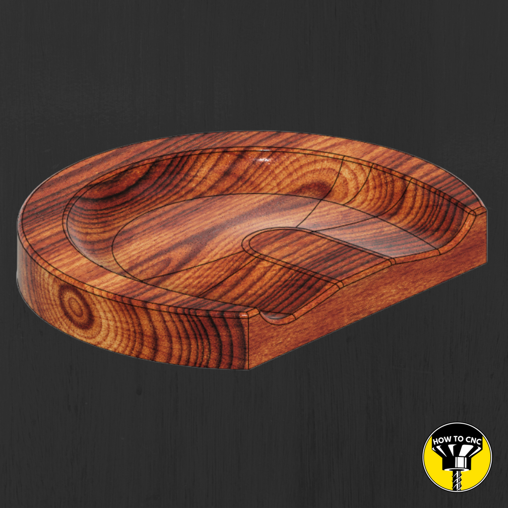 Bar Stool Seat STL File, CNC Furniture Files, Bar Stool Seat CNC Router File (Digital Download)