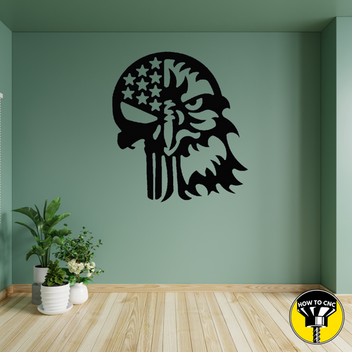 American Eagle STL File, Bald Eagle STL File, Freedom SVG File, Bald Eagle SVG File (Digital Download)