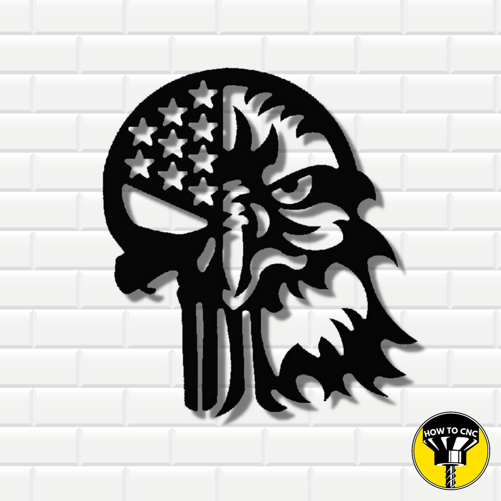 American Eagle STL File, Bald Eagle STL File, Freedom SVG File, Bald Eagle SVG File (Digital Download)