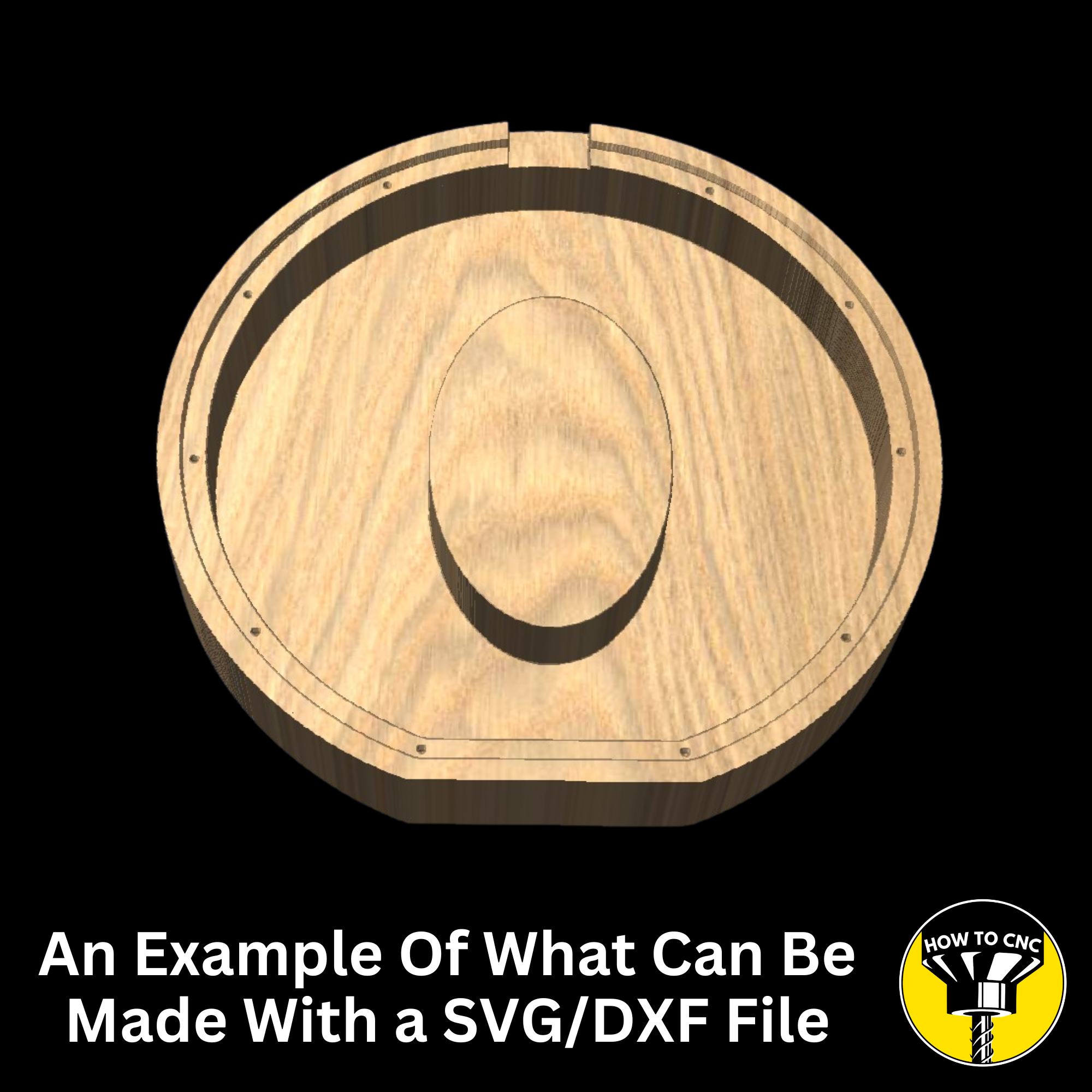 Letter O Money Box SVG File for CNC Router, Alphabet Money Box CNC SVG, Money Box Router File, (Digital Download)