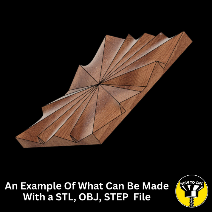 Geometric Clock STL File, CNC Router Clock File (Digital Download)