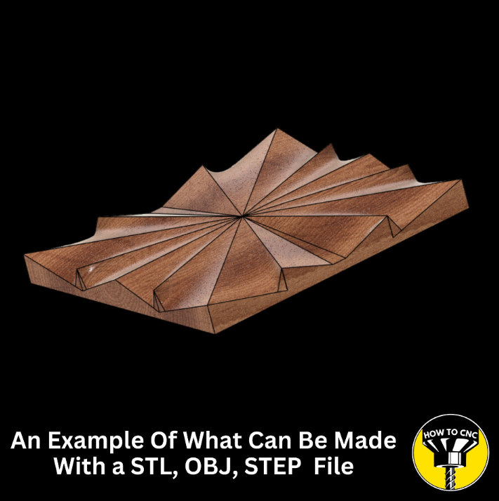 Geometric Clock STL File, CNC Router Clock File (Digital Download)