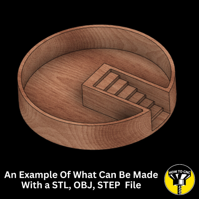 Plant Holder STL File,3D Planter File For CNC Router (Digital Model)