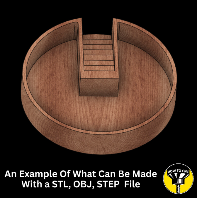 Plant Holder STL File,3D Planter File For CNC Router (Digital Model)