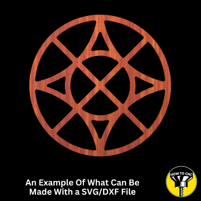 Round Mirror Frame SVG File, CNC Router Mirror Frame File, Mirror Frame File (Digital Download)