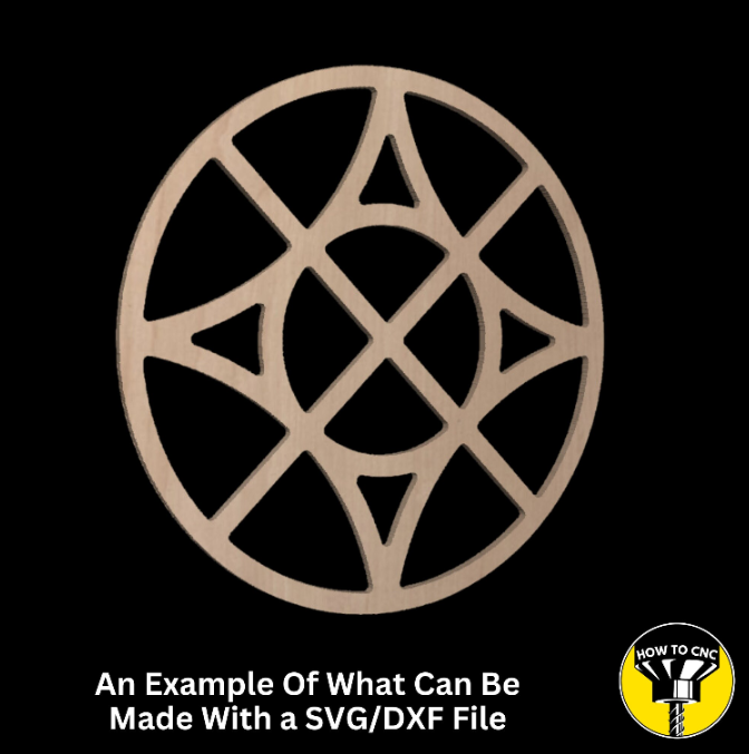 Round Mirror Frame SVG File, CNC Router Mirror Frame File, Mirror Frame File (Digital Download)