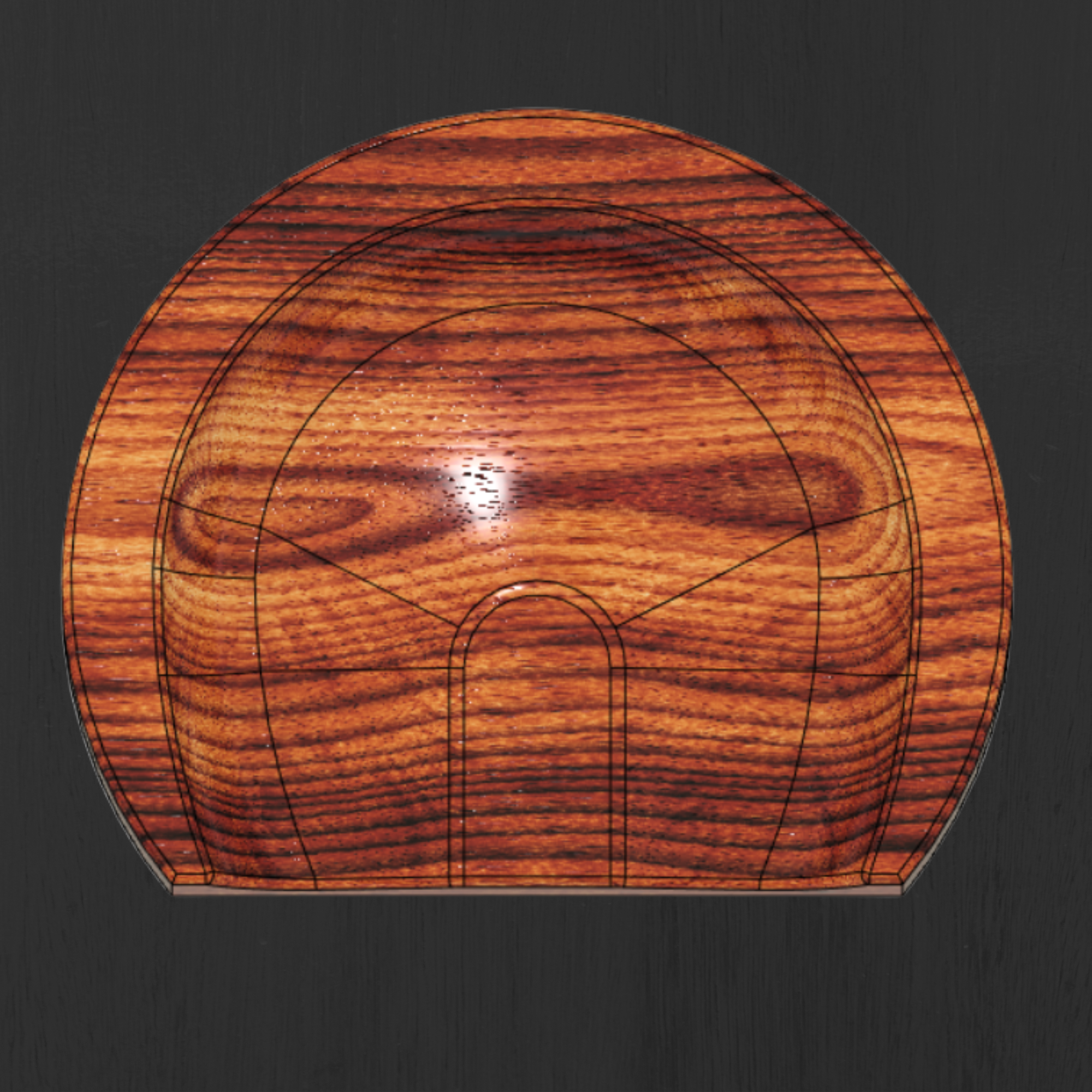 Bar Stool Seat STL File, CNC Furniture Files, Bar Stool Seat CNC Router File (Digital Download)